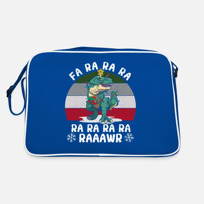 Dinosaure Fa Ra Ra Ra Rawr T-Rex Drôle Sac Retro