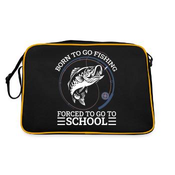 Pêcheurs Pêche Pêche Pêcheurs Pêcheurs Poisson Poisson - Sac Retro - noir/or - Dos