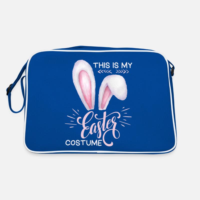 Easter , funny saying, rabbit ears, Easter Retro Bag
