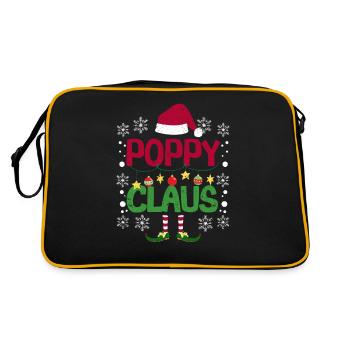Pyjama de Noël du Père Noël Assorti Famille - Sac Retro - noir/or - Dos