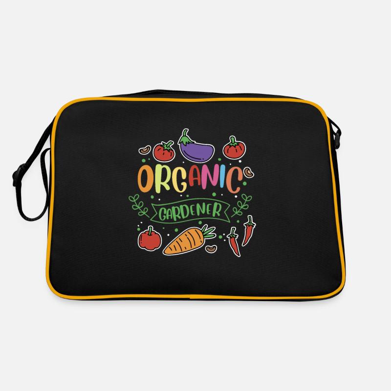 Bio Gärtner Gemüse Retro Tasche