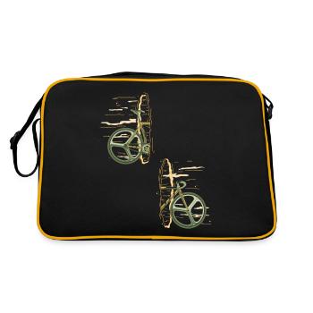 Portail de vélo Téléporteur Beamer - Sac Retro - noir/or - Dos