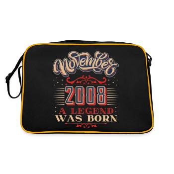 2008-Birthday, November-2008, 11-2008 - Retro Bag - black/gold - Back