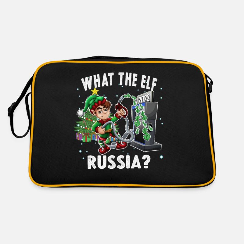 Drôle Elf Pompe à essence Noël Ce que l’Elfe Sac Retro