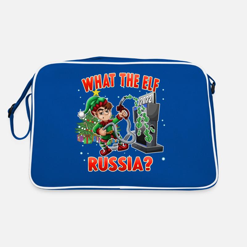 Ce que l’Elfe Russie Drôle Noël Hig Prix du gaz Sac Retro