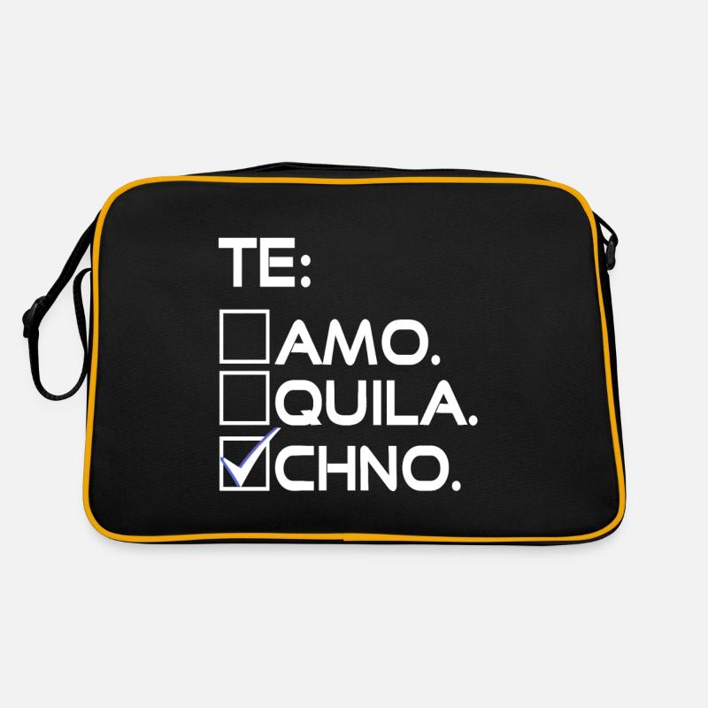 TE: CHNO Funny Techno Deejaying Lover T-Shirt Retro Bag