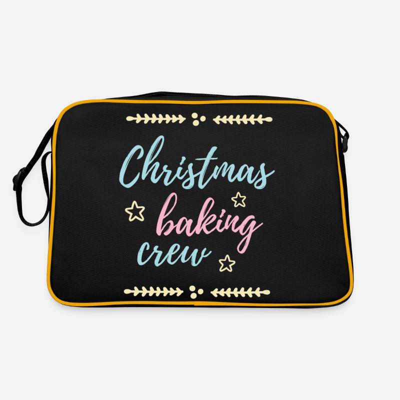 Christmas Baking Crew - the Christmas bakers Retro Bag