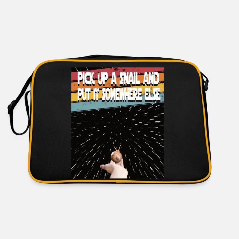 Escargot spatial Escargot spatial Rétro Sac Retro