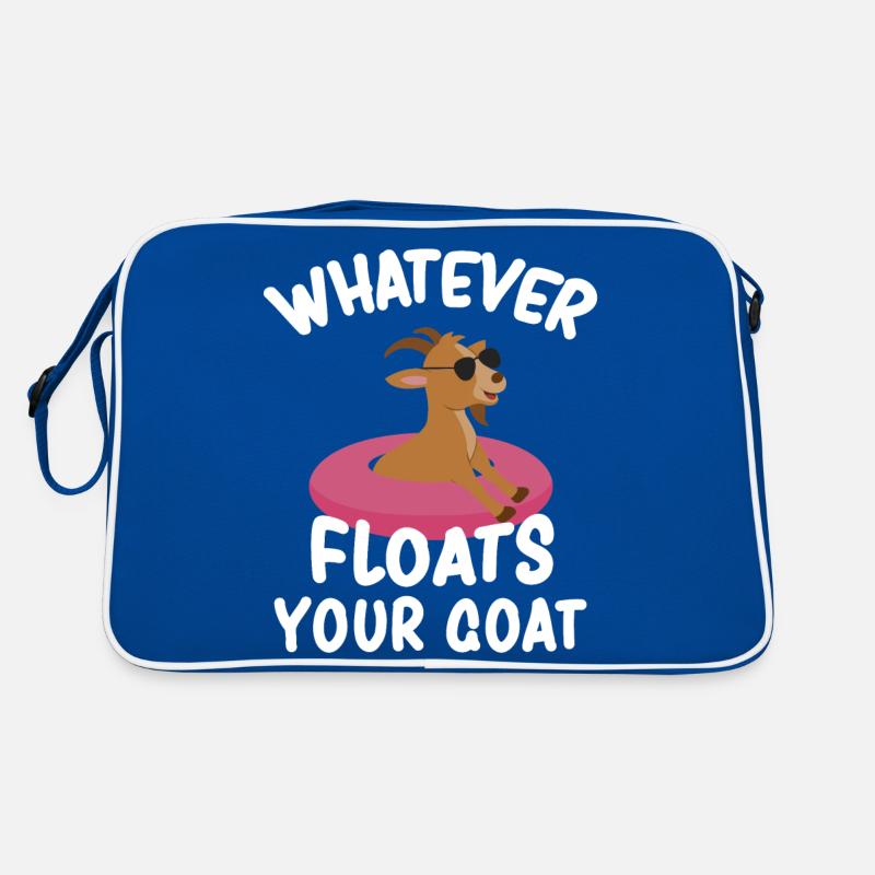 Whatever Floats Your Goat Retro Tasche