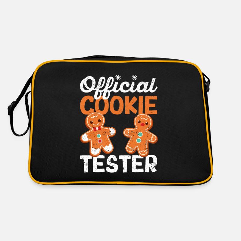 Official Cookie Tester Christmas Bakery Retro Bag