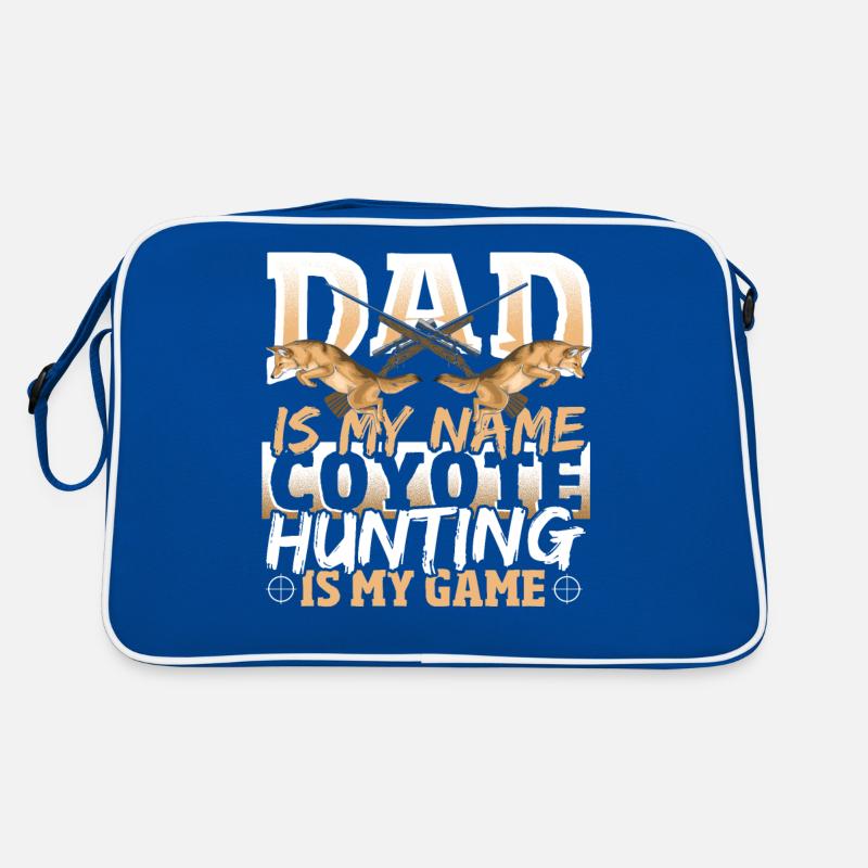 Conception de chasse au coyote pour un chasseur de coyotes Sac Retro