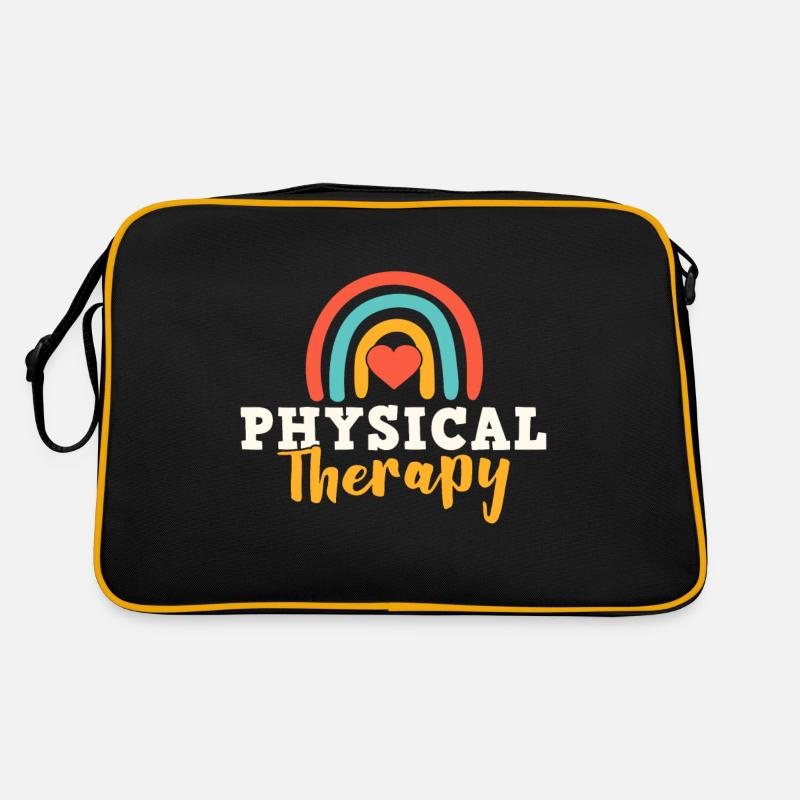 Physical Therapy Rainbow PT Retro Tasche