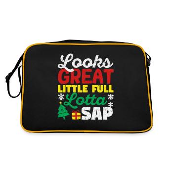A l’air super Petit Lotta Plein SÈve Noël - Sac Retro - noir/or - Dos