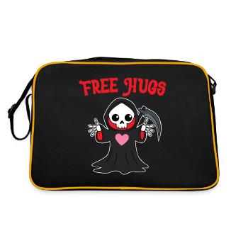 Câlins gratuits Grim Grim Creepy Halloween - Sac Retro - noir/or - Dos