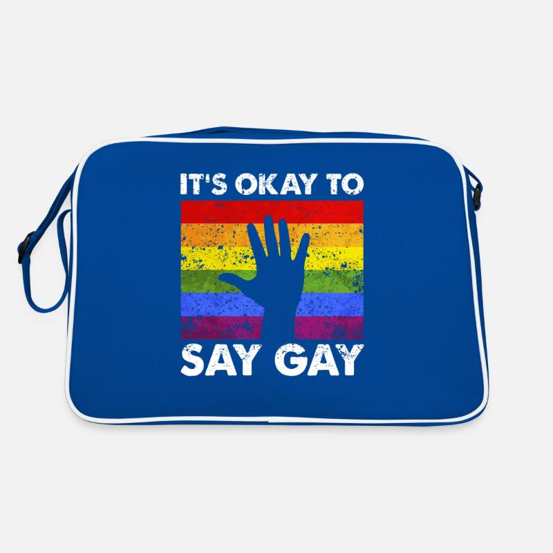 C’est correct de dire Gay Awesome Retro Pride Designs Sac Retro
