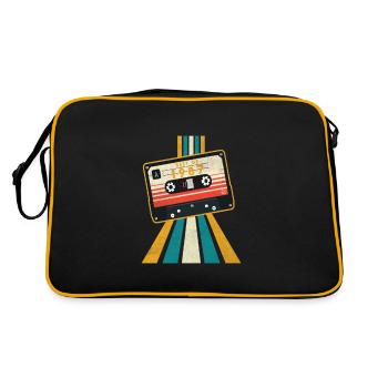 Funky Souls Retro Vintage Best Of 1987 Bande - Sac Retro - noir/or - Dos