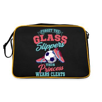 Cette princesse porte le ballon de baseball Stollen - Sac Retro - noir/or - Dos