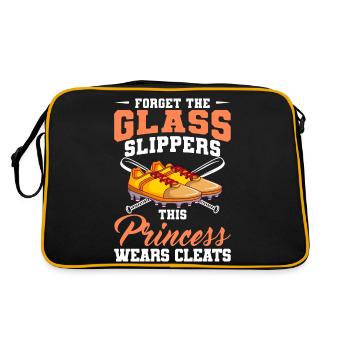 Cette princesse porte le ballon de baseball Stollen - Sac Retro - noir/or - Dos