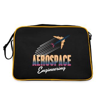 Rétro Aerospace Engineering Awesome Cool Présent - Sac Retro - noir/or - Dos