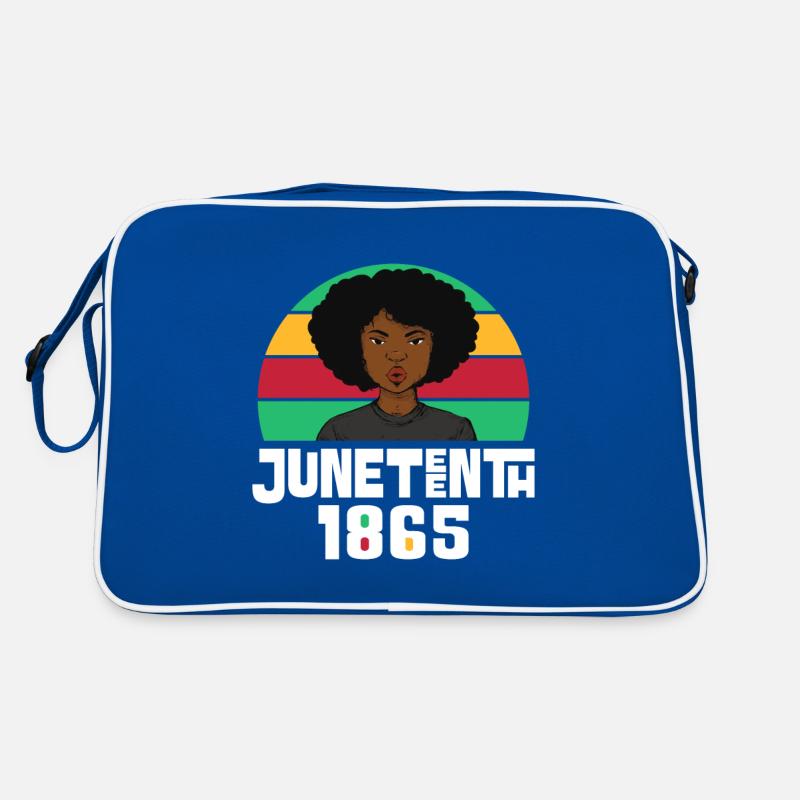 Juneteenth 1865 Black History Retro Tasche