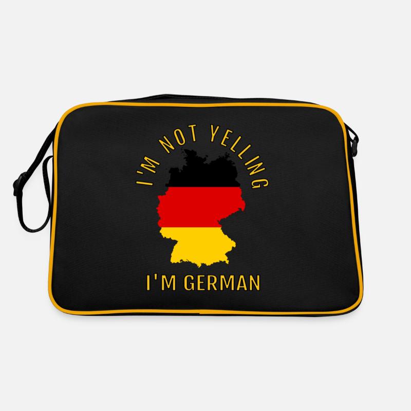I don't scream I'm German Retro Bag