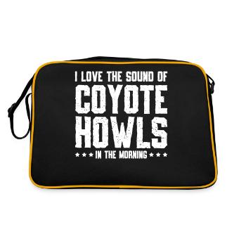 Chasseurs de coyotes - Sac Retro - noir/or - Dos