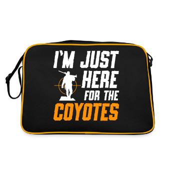 Chasseurs de coyotes - Sac Retro - noir/or - Dos