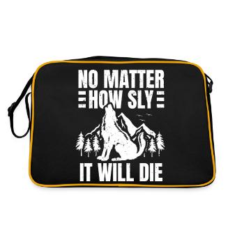 Chasseurs de coyotes - Sac Retro - noir/or - Dos