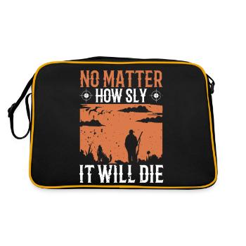 Chasseurs de coyotes - Sac Retro - noir/or - Dos