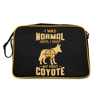 Chasseurs de coyotes - Sac Retro - noir/or - Dos