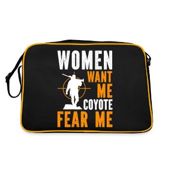 Chasseurs de coyotes - Sac Retro - noir/or - Dos