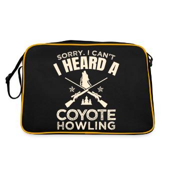 Chasseurs de coyotes - Sac Retro - noir/or - Dos