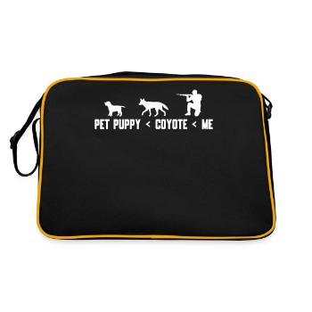 Chasseurs de coyotes - Sac Retro - noir/or - Dos
