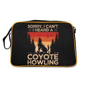Chasseurs de coyotes - Sac Retro - noir/or - Dos