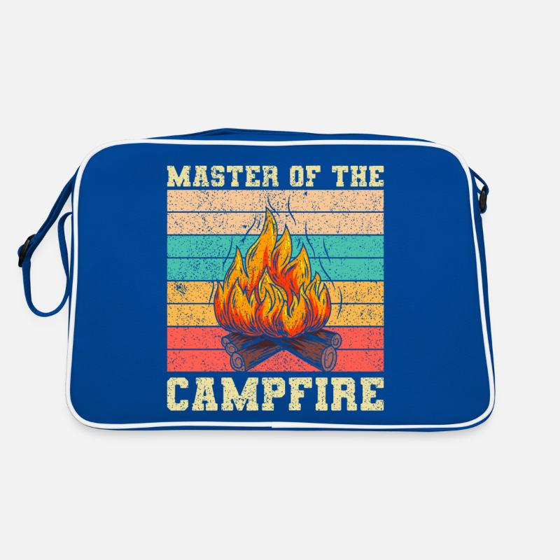 Maître de Campfire Camping Camp Camping Sac Retro
