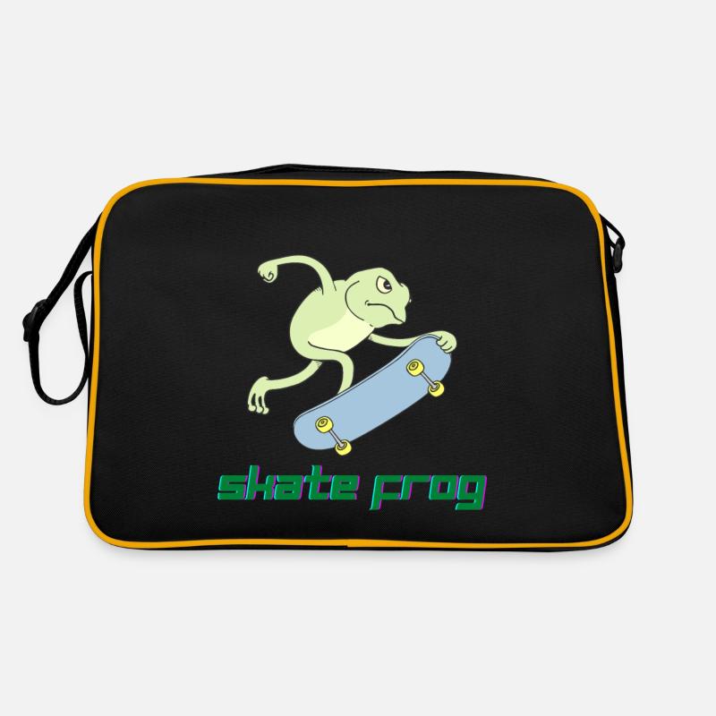 Skate Frog Retro Tasche