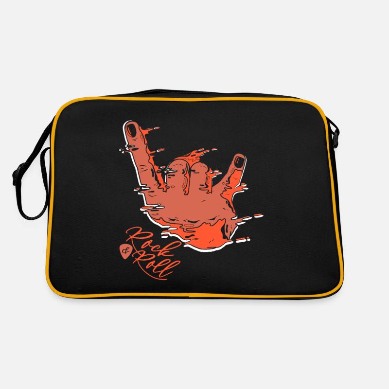 Retro Vintage ROCK & Roll Awesome T-Shirt Present Retro Bag