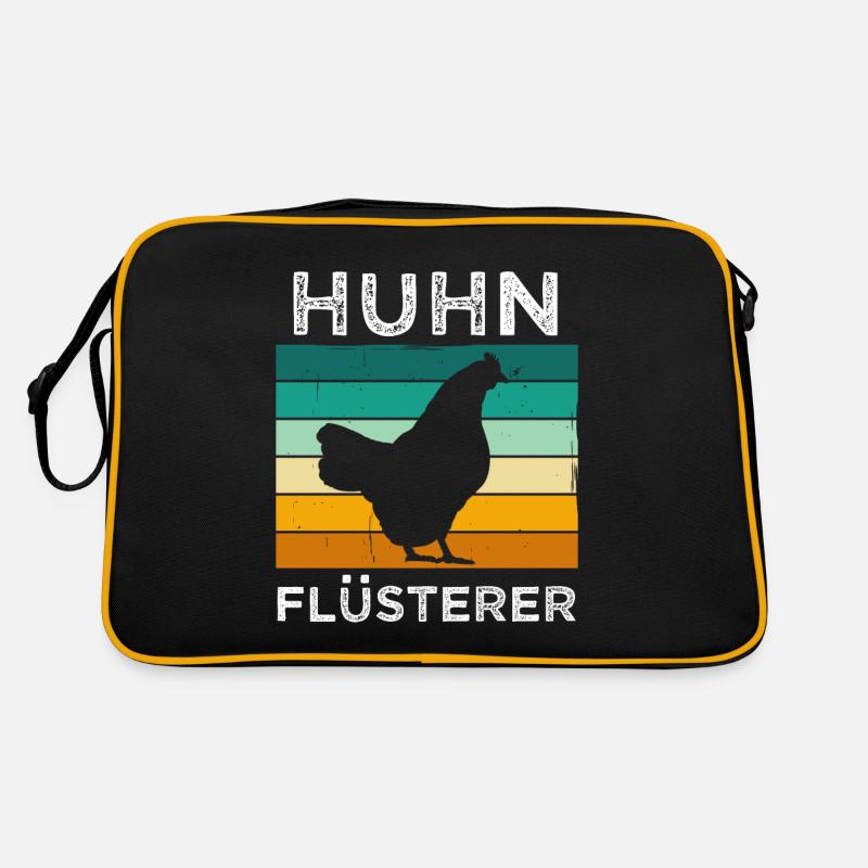 Huhn flüsterer Retro Tasche