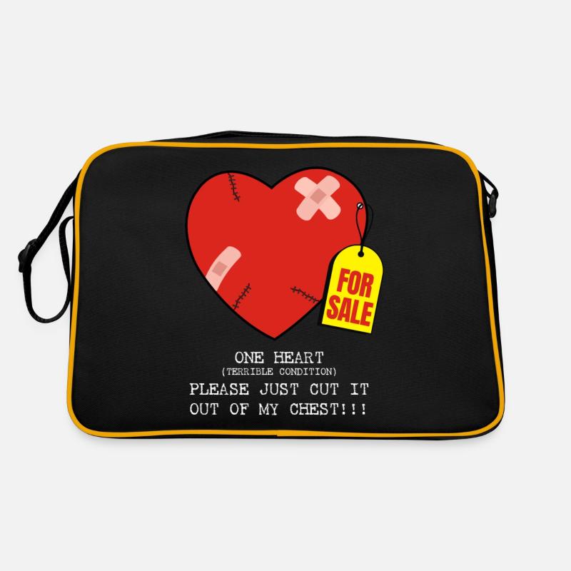Vente | Une condition terrible du cœur - S’il vous plaît j Sac Retro