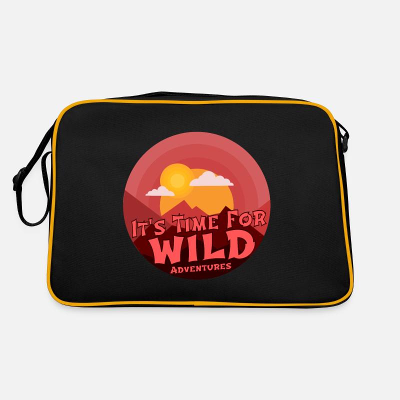 it's time for wild adventures Retro Bag