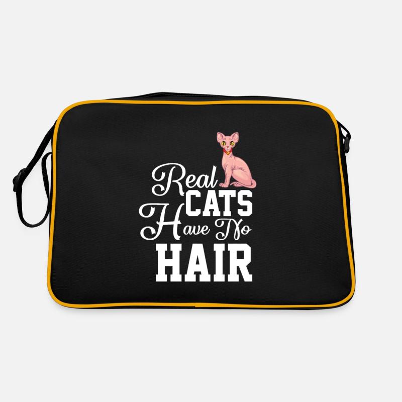 Sphynx Cat 1 Retro Tasche