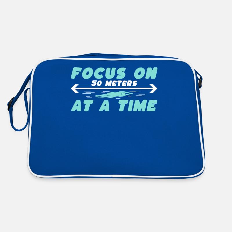 Focus on 50 meters at a time Retro Bag