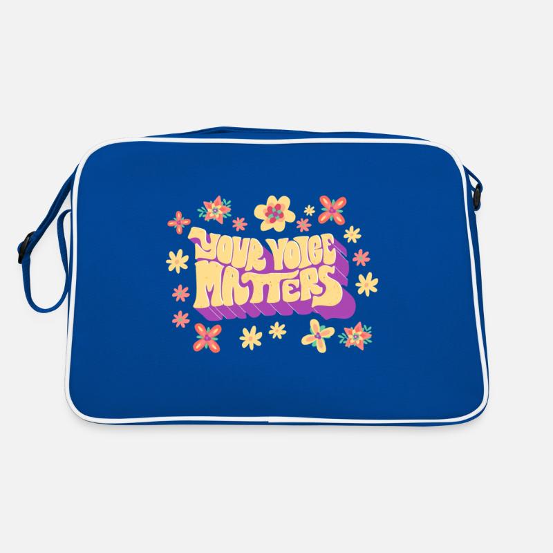 Your Voice Matters Speech Language Pathologist Retro Tasche