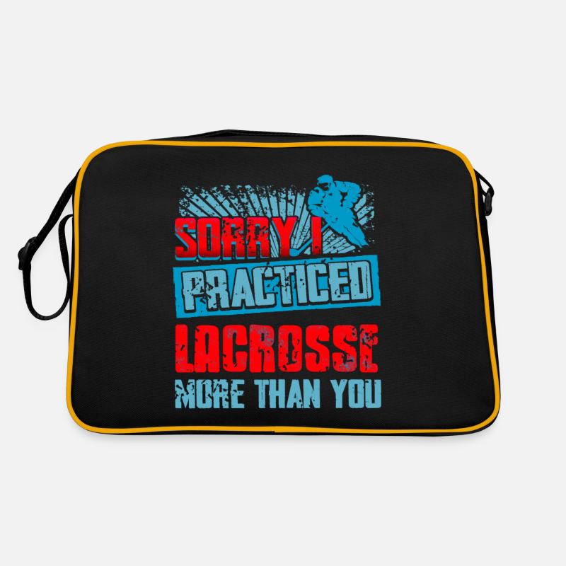 Désolé j’ai pratiqué la crosse plus que toi cool Sac Retro