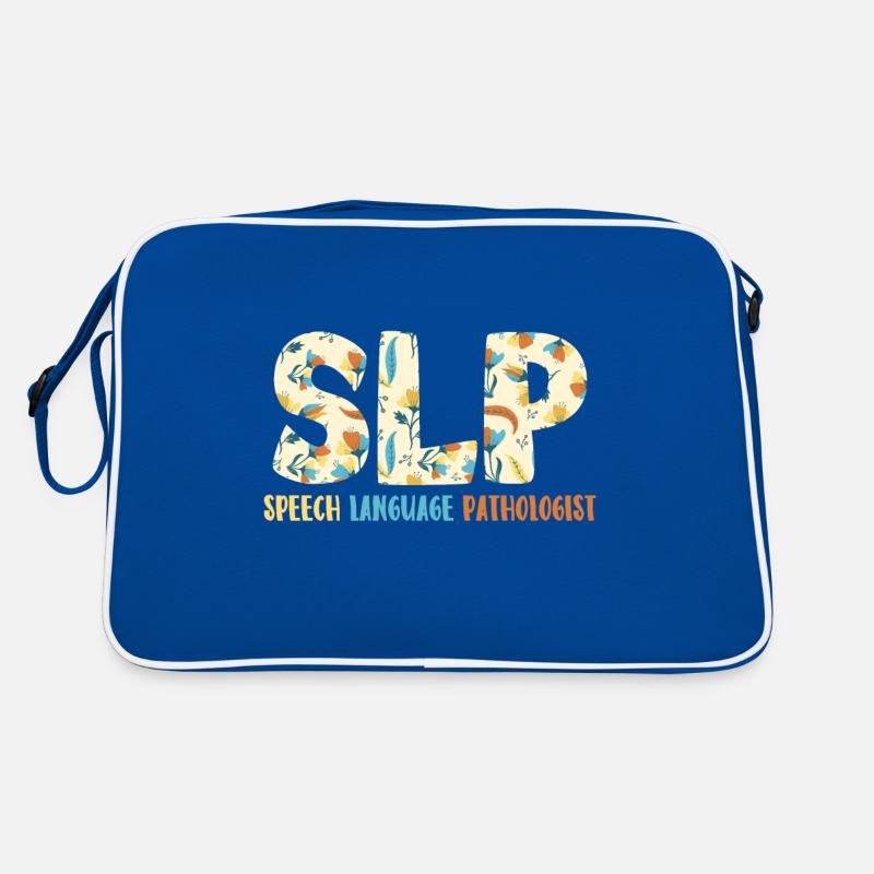SLP Speech Language Pathologist Better Hearing Retro Tasche