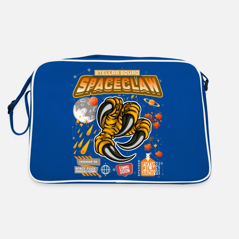 Claw in space Science fiction funny saying Retro Bag