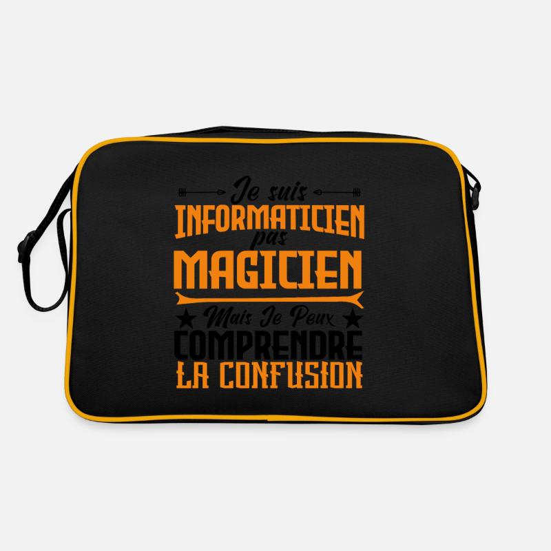 Je suis informaticien pas magicien. Sac Retro