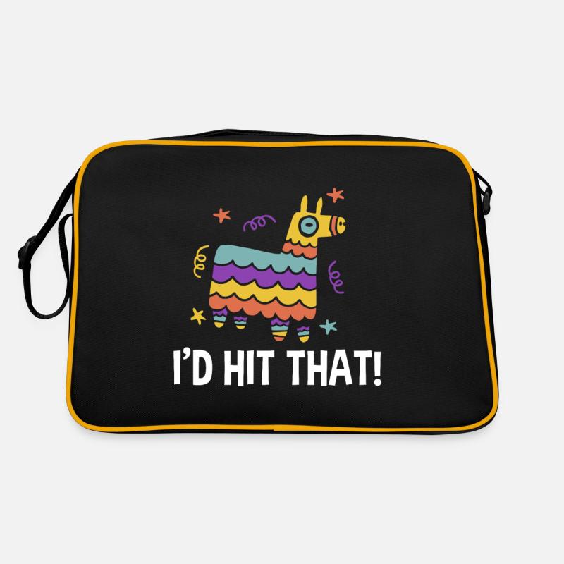 Pinata Cinco De Mayo I'd Hit That! Retro Tasche