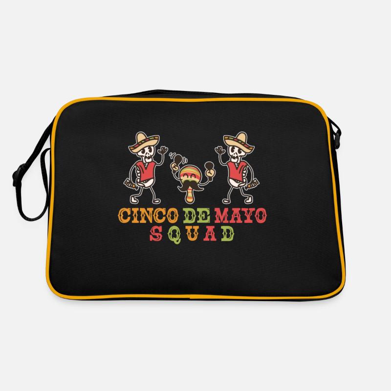 Mexican Cinco De Mayo Squad Retro Tasche