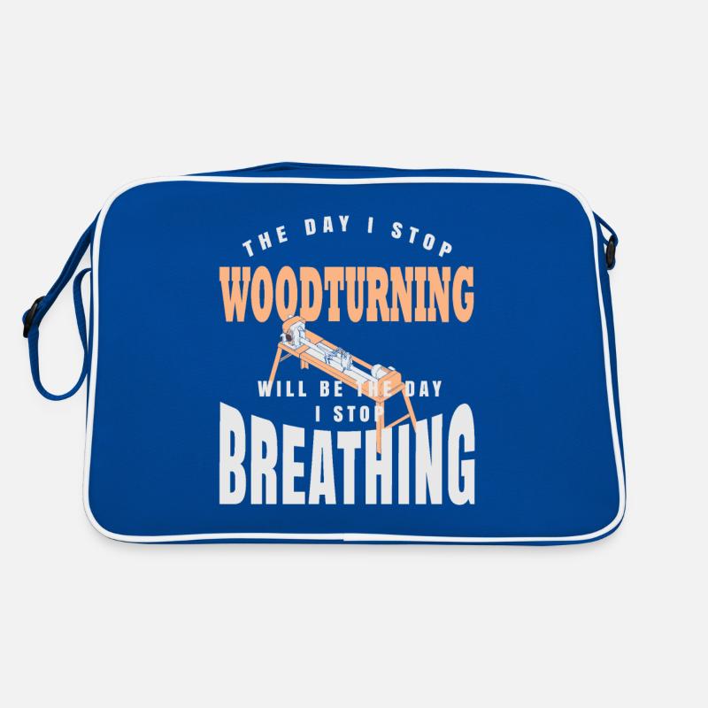 Le jour où j’arrête de tourner sur bois des designs rétro impressionnants Sac Retro